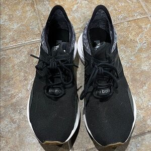 New Balance Black and White Running Shoes